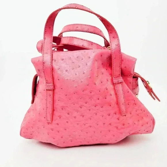 MARC JACOBS Ozzie Aurora Rock Lobster Ostrich Tote Should Bag - Picture 4 of 11